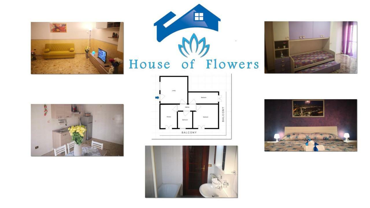 House Of Flowers Villa Pompei Bagian luar foto